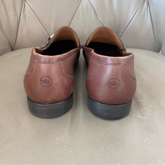 Peter Millar Hyperlight Brown Leather Bit Loafer Shoes Men’s Size 13 main image 5
